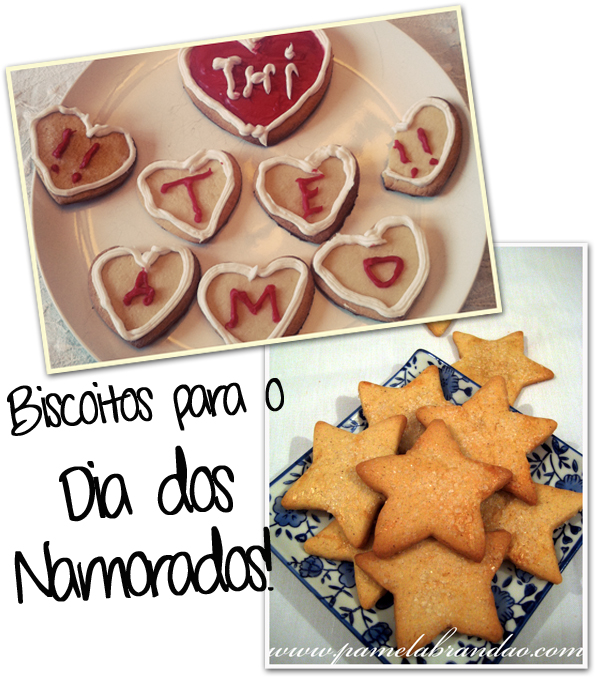 Dia Dos Namorados - Biscotos de Corações - Sue Brandao