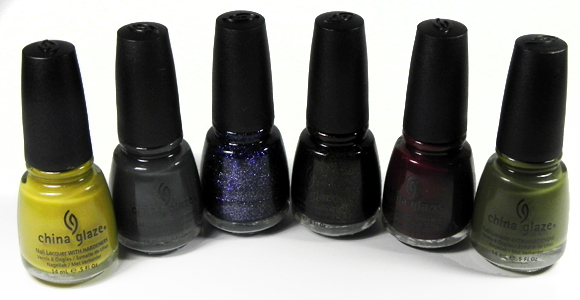 Coleção China Glaze Metro: Esboços Parte 1