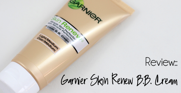 Review:: Garnier Skin Renew B.B. Cream